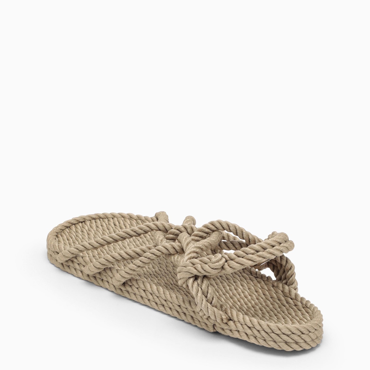 Nomadic State of Mind Beige rope JC low sandals TheDoubleF