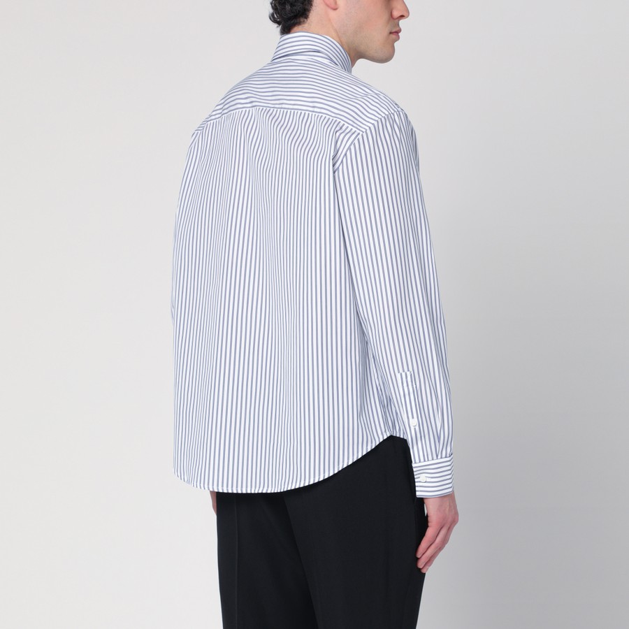 Burberry White striped shirt in cotton | TheDoubleF