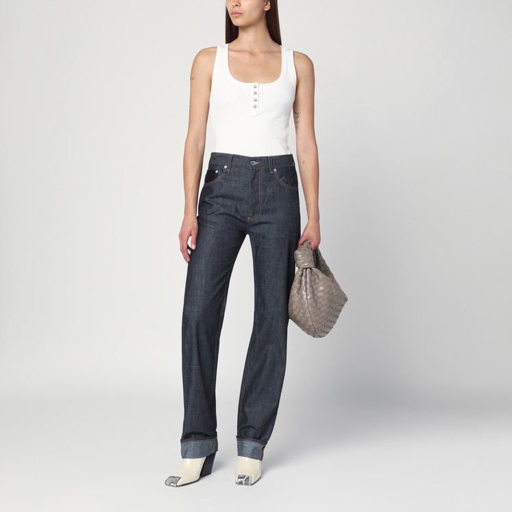 ボトムスその他 Valentino Faded-effect blue jeans Valentino Faded-effect blue jeans | TheDoubleF