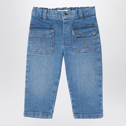 Valentino Blue wide denim jeans | TheDoubleF