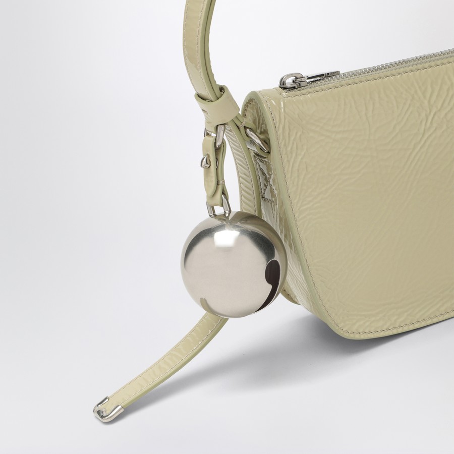 バッグ・カバンその他 Burberry Small Shield light green leather bag BURBERRY Shield small green check canvas & leather shoulder