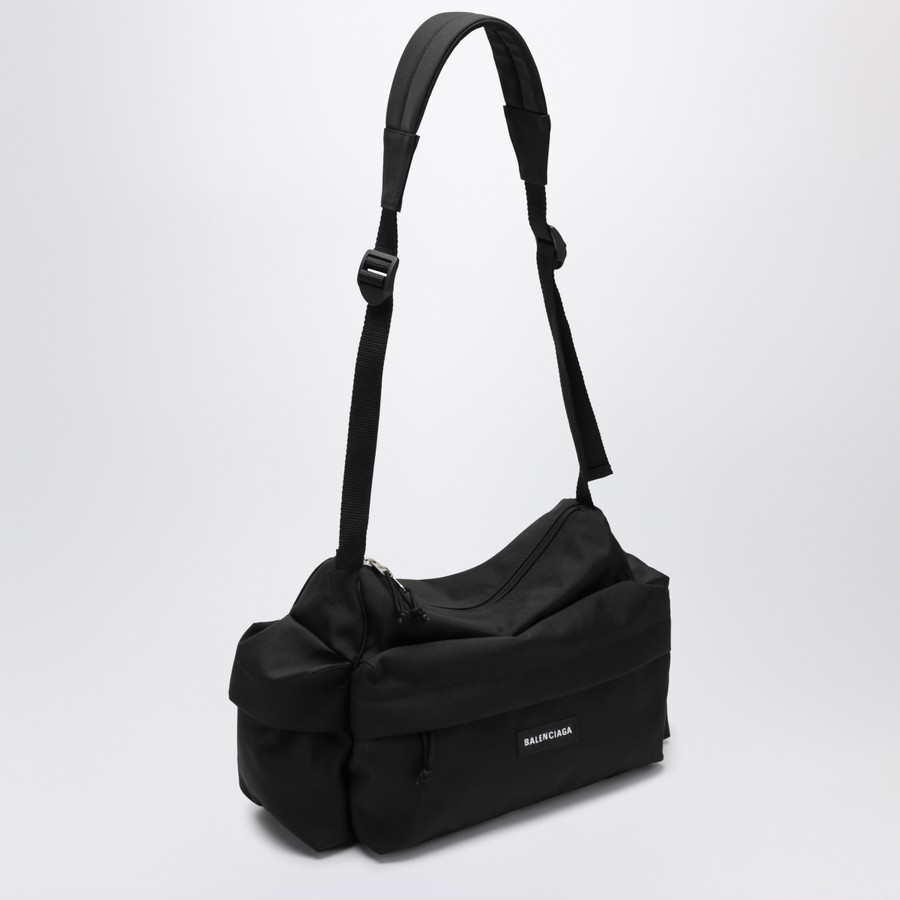 BALENCIAGA スモール ウィール バックパック S ブラック ナイロン BALENCIAGA スモール ウィール バックパック S ブラック ナイロン