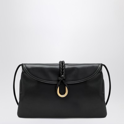【関税込み】 ☆BOTTEGA VENETA☆ レザー クロスバッグ ブラック 24SS【BOTTEGA VENETA】ディアゴ ホーボー 黒 グレインレザー