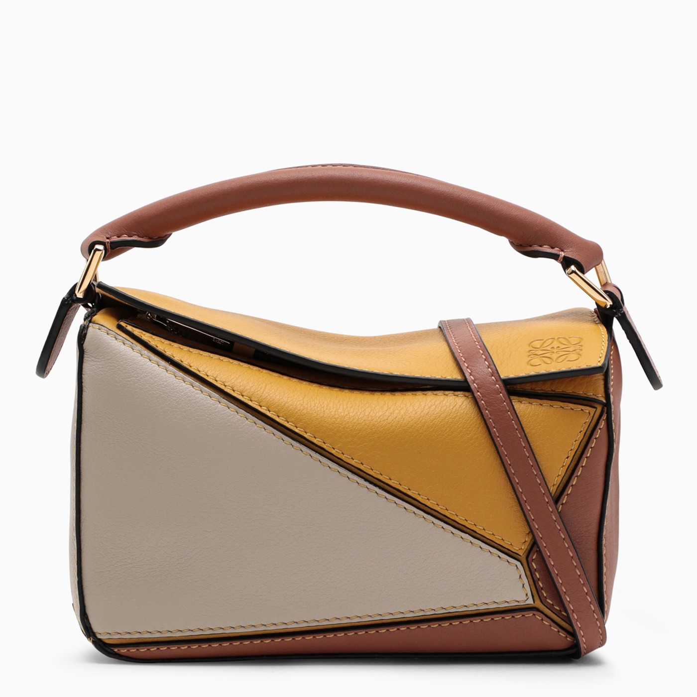 loewe mini puzzle tan