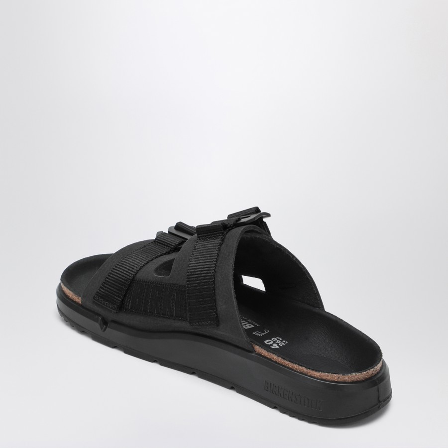 【関税&送料込】Birkenstock Shinjuku Black Leather And Texti Shinjuku Leather-Textile Black | BIRKENSTOCK