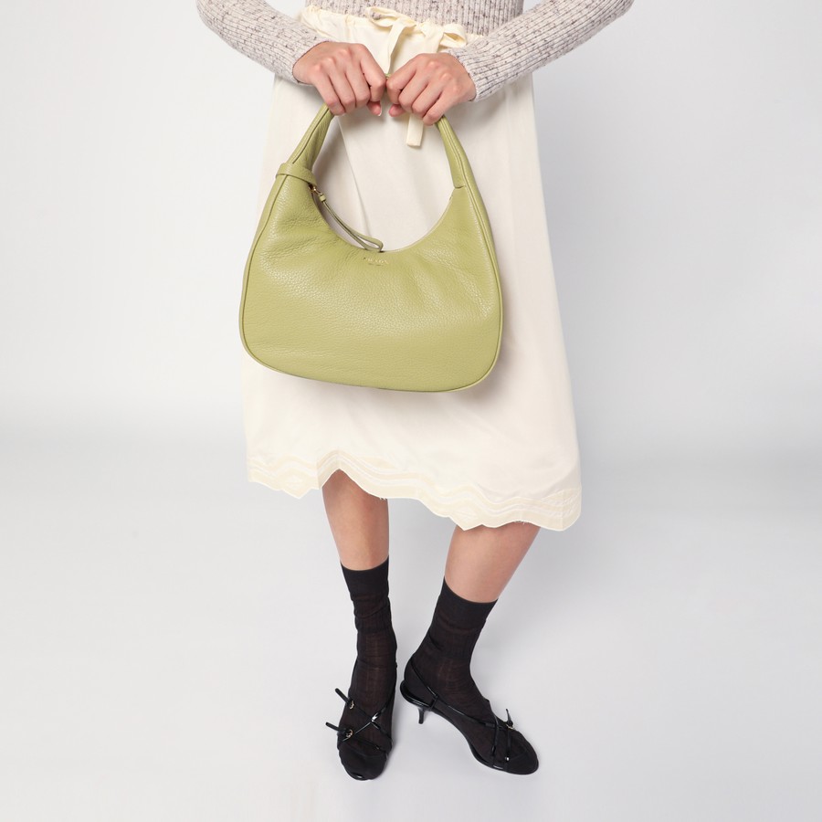 バッグ・カバンその他 Prada Small pistachio leather handbag Prada Small pistachio leather handbag | TheDoubleF