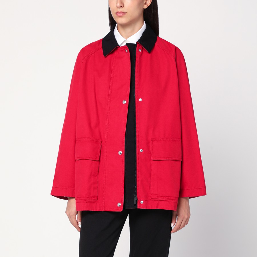 【関税&送料込】The Row Giacca Elodianna In Cotone Elodianna Jacket White in Cotton – The Row