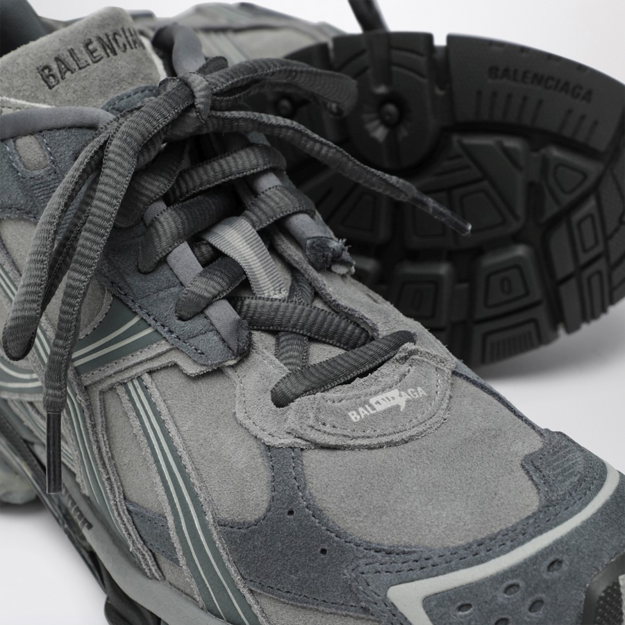 Balenciaga Runner sneakers in grey leather and textile | TheDoubleF