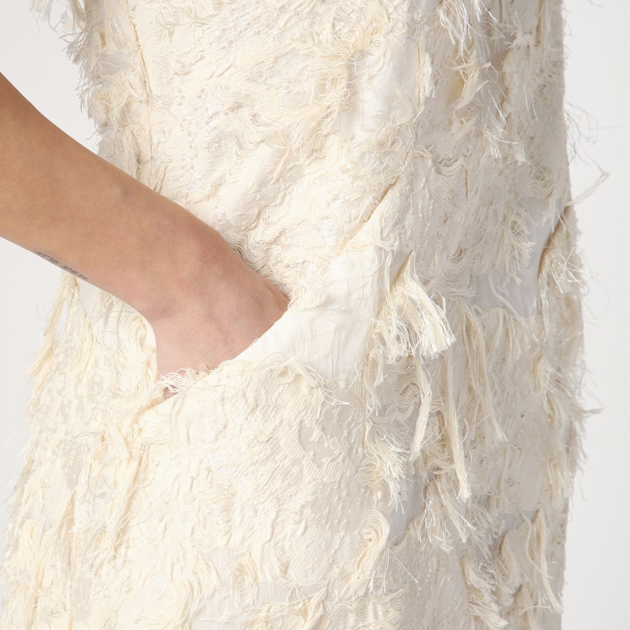 ワンピースその他 MKDT Studio Atelier Dashan cream-colored dress MKDT Studio Atelier Dashan cream-colored dress | TheDoubleF
