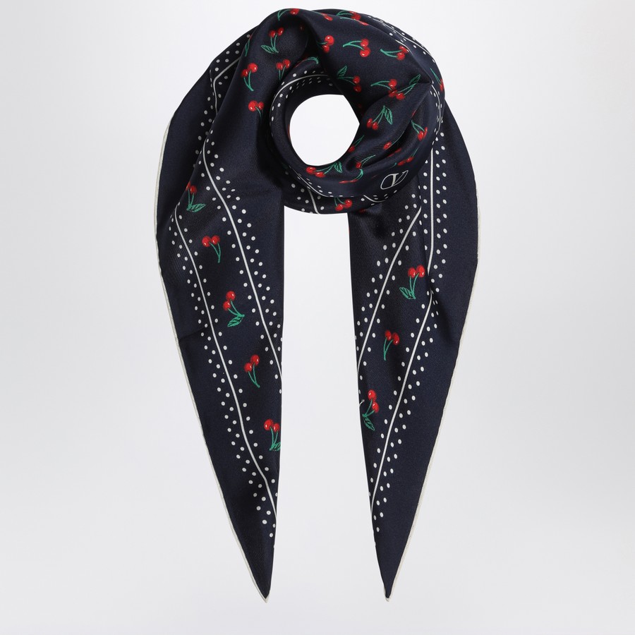 Valentino Garavani Cherryfic silk scarf | TheDoubleF