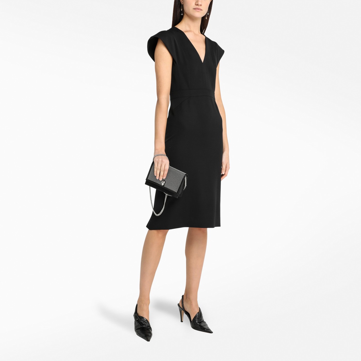 alexander mcqueen black dress