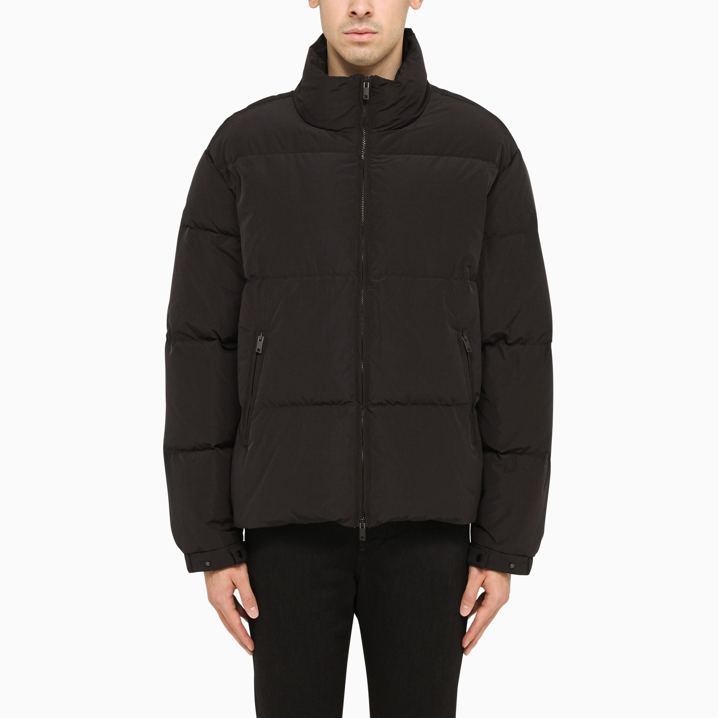 REPRESENT Regular black nylon down jacket TheDoubleF
