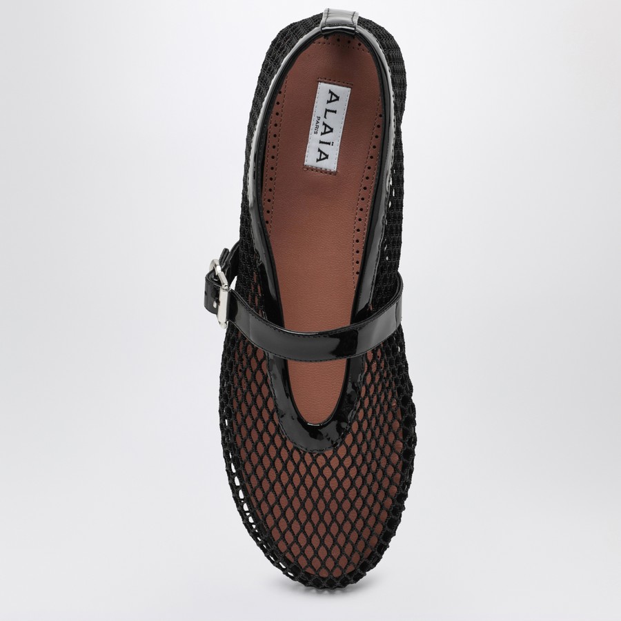 バレエシューズ ALAIA BLACK NET BALLERINA Alaïa Black net ballerina | TheDoubleF