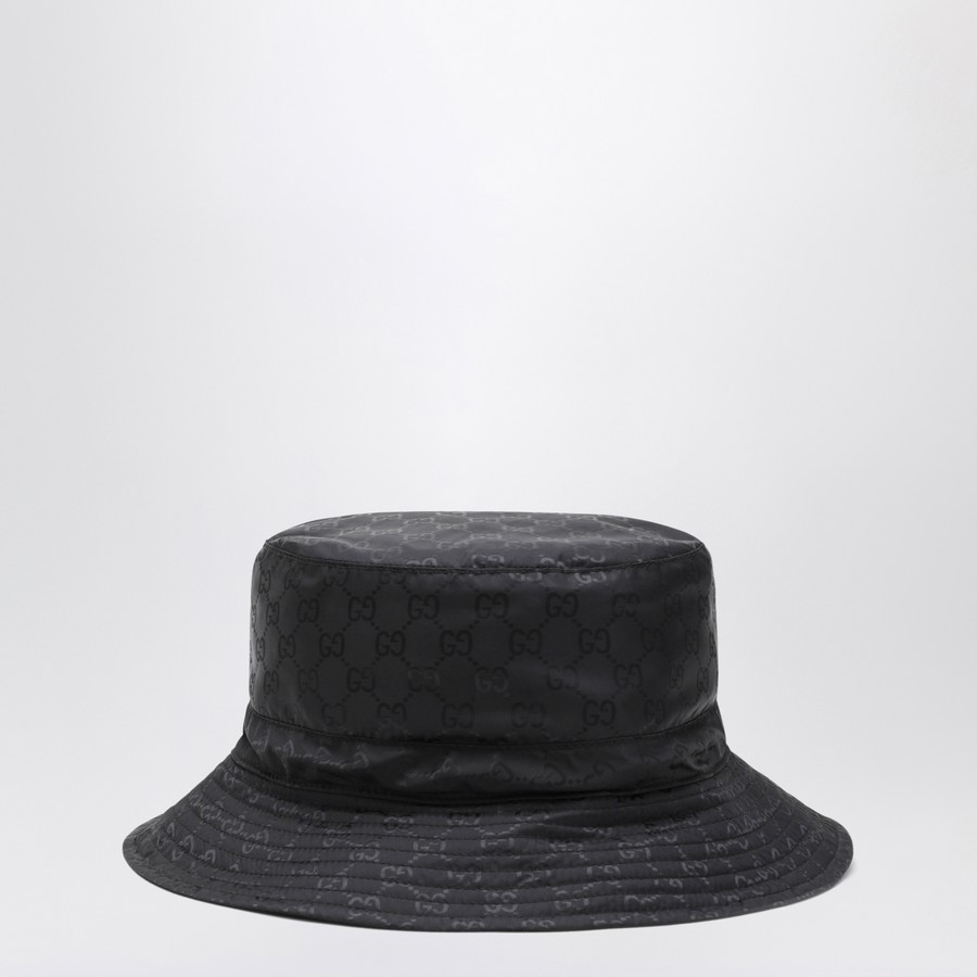 帽子・その他 GUCCI Reversible black nylon GG hat GUCCI Reversible black nylon GG hat | TheDoubleF