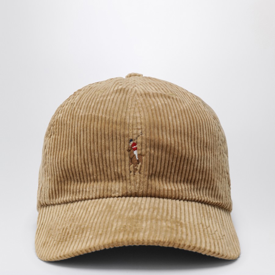 Polo Ralph Lauren Brown corduroy baseball cap | TheDoubleF