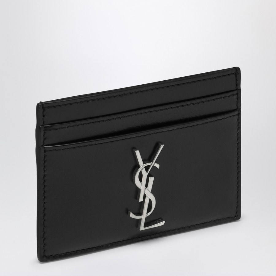 ヘアアクセサリー Saint Laurent Black Monogram credit card holder Saint Laurent Monogram black credit card holder | TheDoubleF