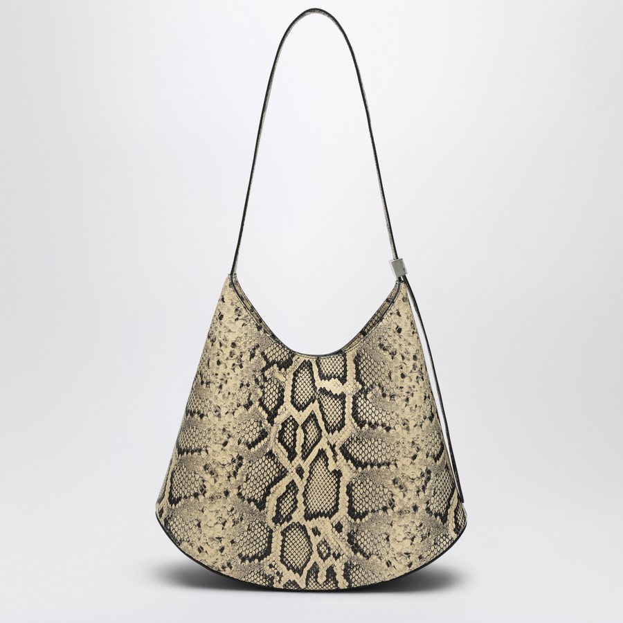 ショルダーバッグ・ポシェット Jil Sander Eldorado Bag In Python-Print Leather Jil Sander Eldorado bag in python-print leather | TheDoubleF