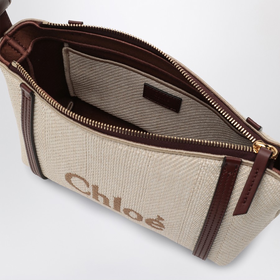 ショルダーバッグ・ポシェット CHLOE CHLOE CARRY BAG IN SAND CANVAS Chloé Chloé Carry bag in sand canvas | TheDoubleF