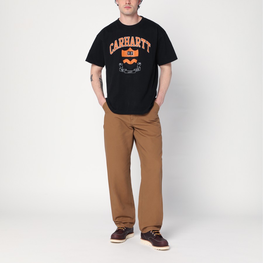 Tシャツ・カットソー Carhartt Wip S S Lazy Duck Academy T-Shirt Black 25127173_55440175_600.jpg