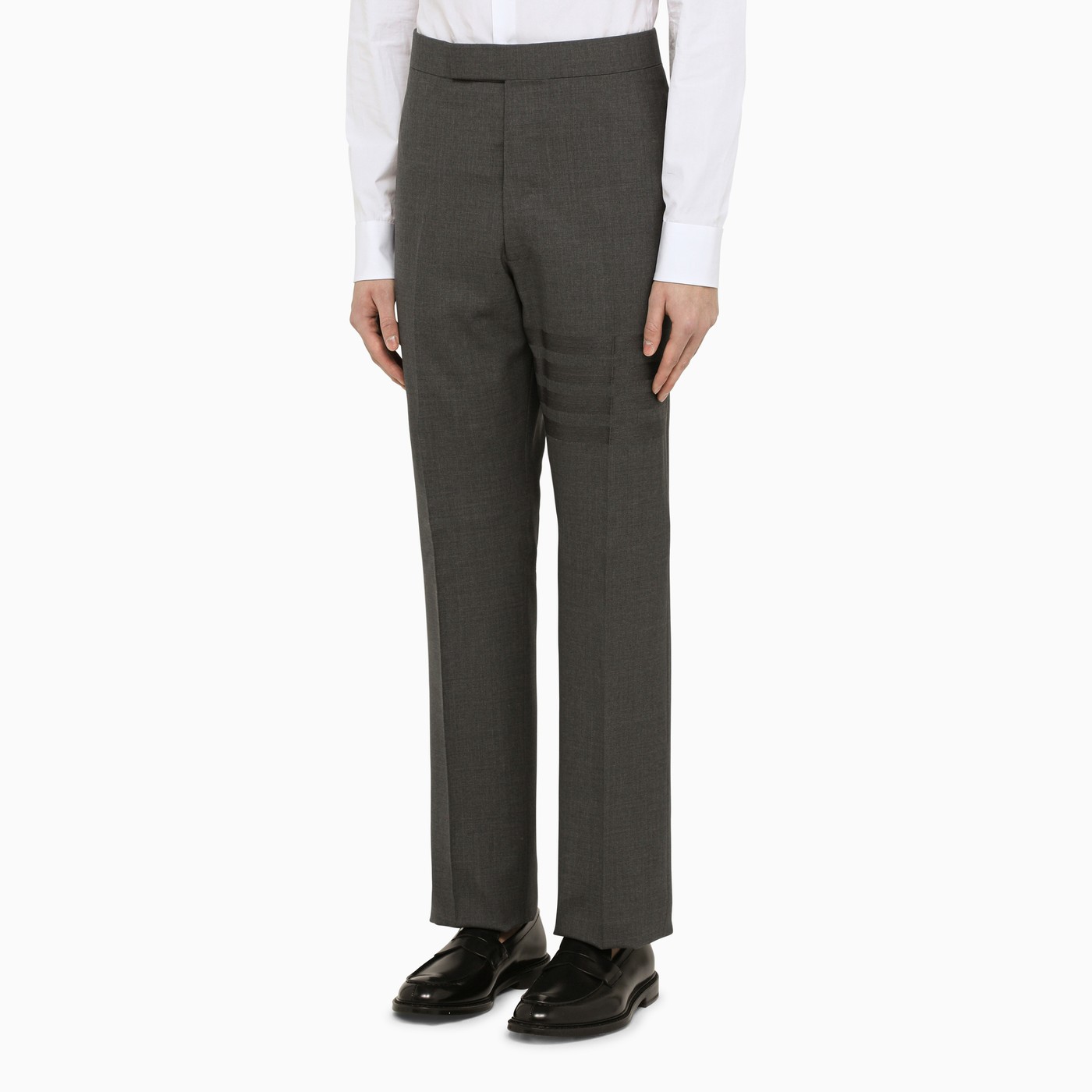 Thom Browne Classic grey trousers TheDoubleF