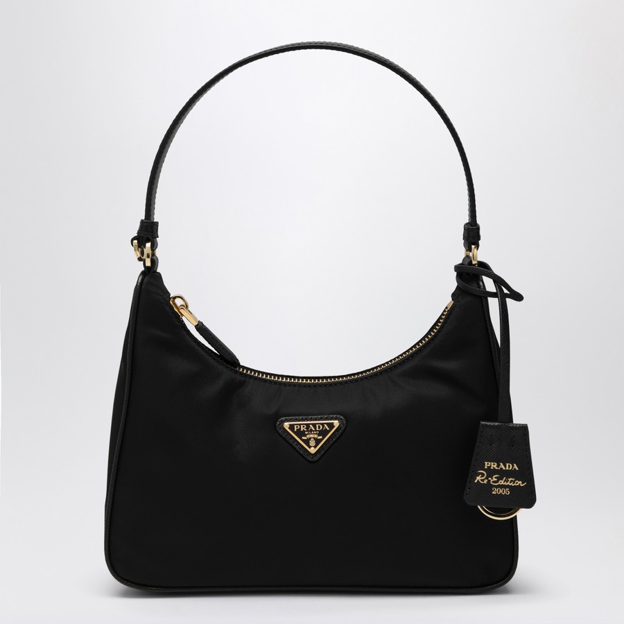Prada Black Re-Edition 2005 handbag | TheDoubleF