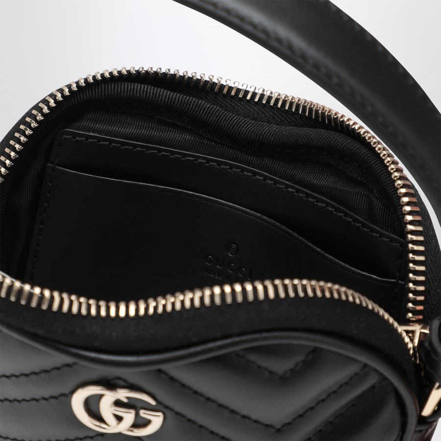 ハンドバッグ GUCCI Heart-shaped GG Marmont mini bag black GUCCI Heart-shaped GG Marmont mini bag black | TheDoubleF