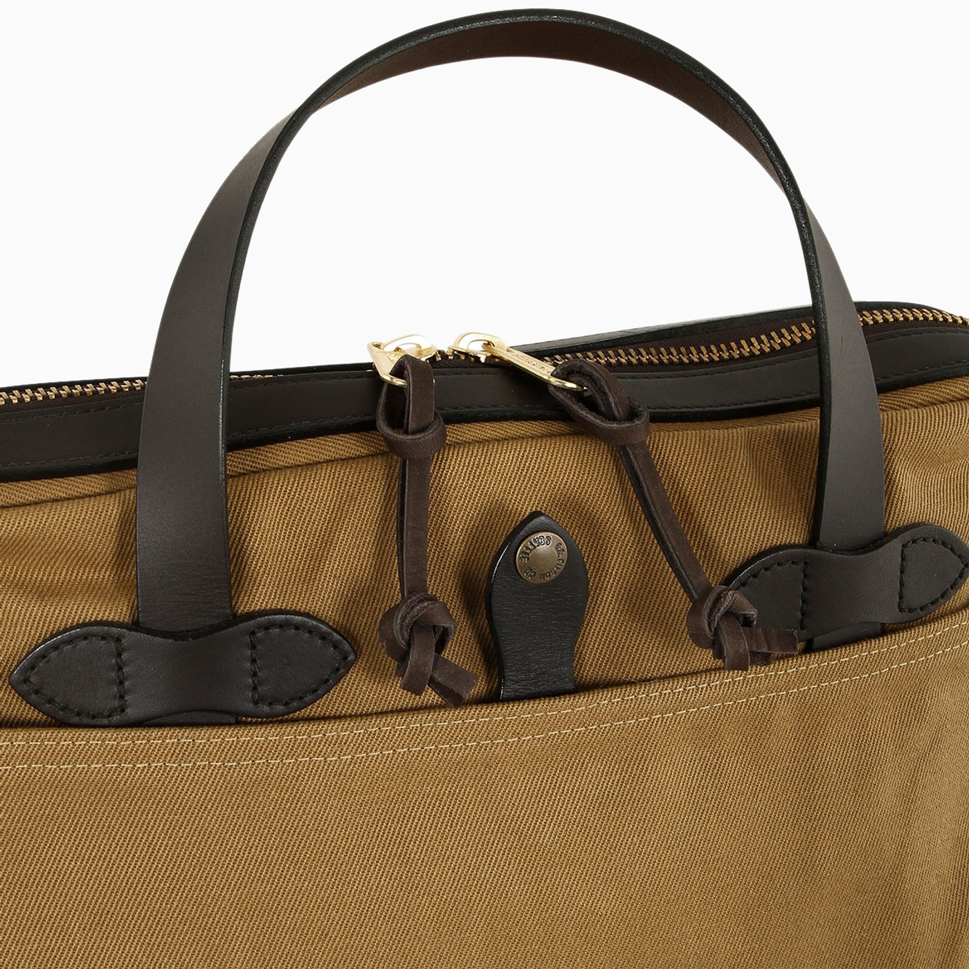 Filson Camel soft briefcase TheDoubleF