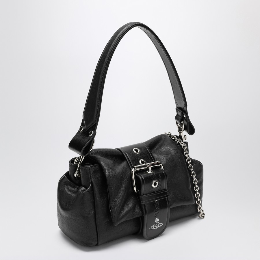 Vivienne Westwood Black Hazel Treasure shoulder bag | TheDoubleF