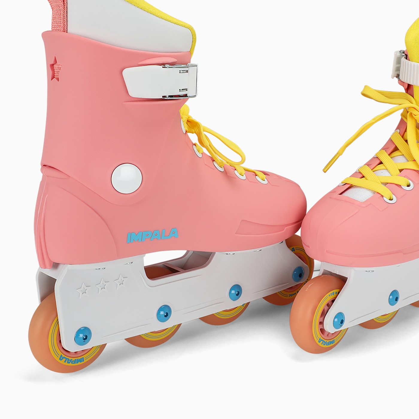 Impala Skate Pink/yellow Lightspeed Inline skates TheDoubleF