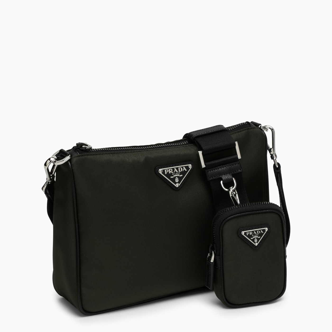 Prada Tundra crossbody bag in ReNylon and Saffiano leather TheDoubleF
