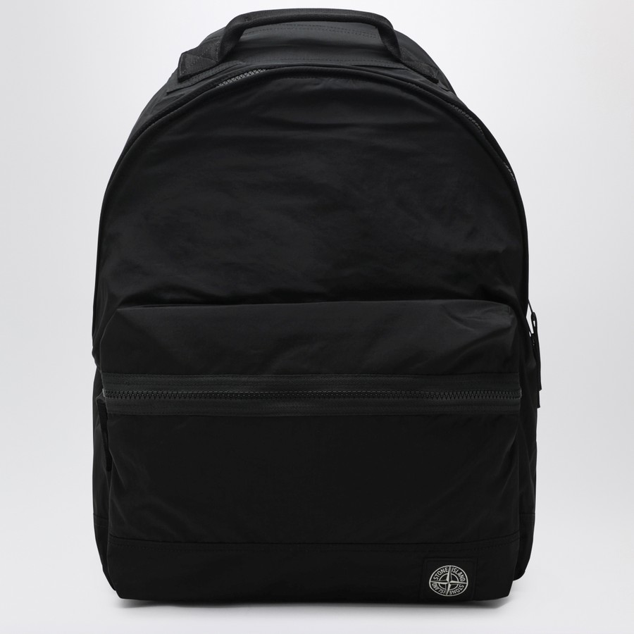 Stone Island Black Nylon Metal backpack | TheDoubleF