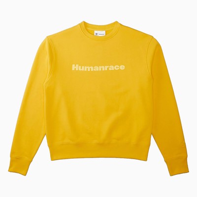 human race hoodie yellow