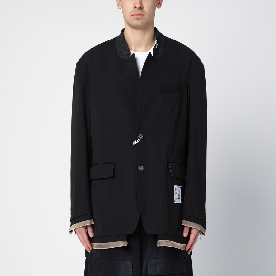 Mihara Yasuhiro 00s Heavy Wool Coat