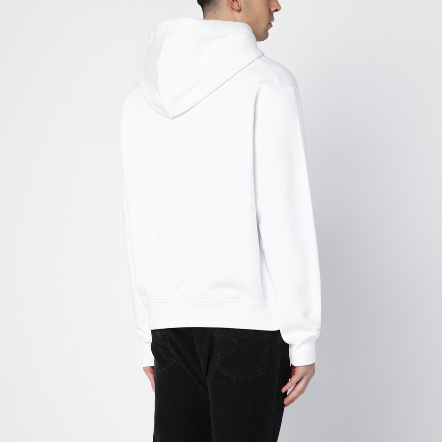 Dsquared2 White cotton hoodie | TheDoubleF