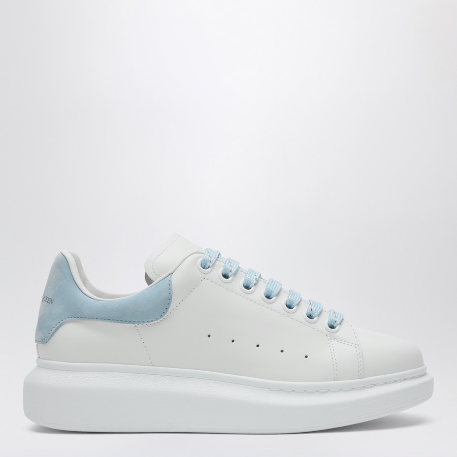 スニーカー ALEXANDER MCQUEEN OVERSIZE SNEAKERS WHITE/POWDER BLUE Alexander McQueen Oversize sneakers white/powder blue