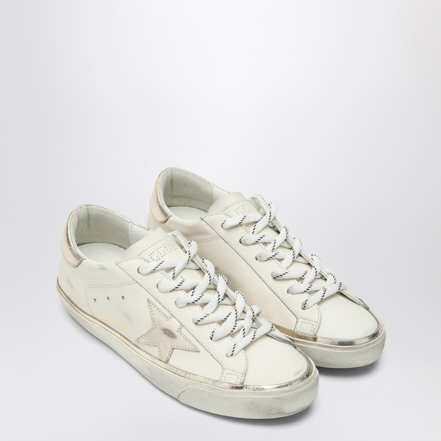スニーカー Golden Goose Sneaker Super Star Optic White Platinum Golden Goose Sneaker Super Star Optic White/Platinum
