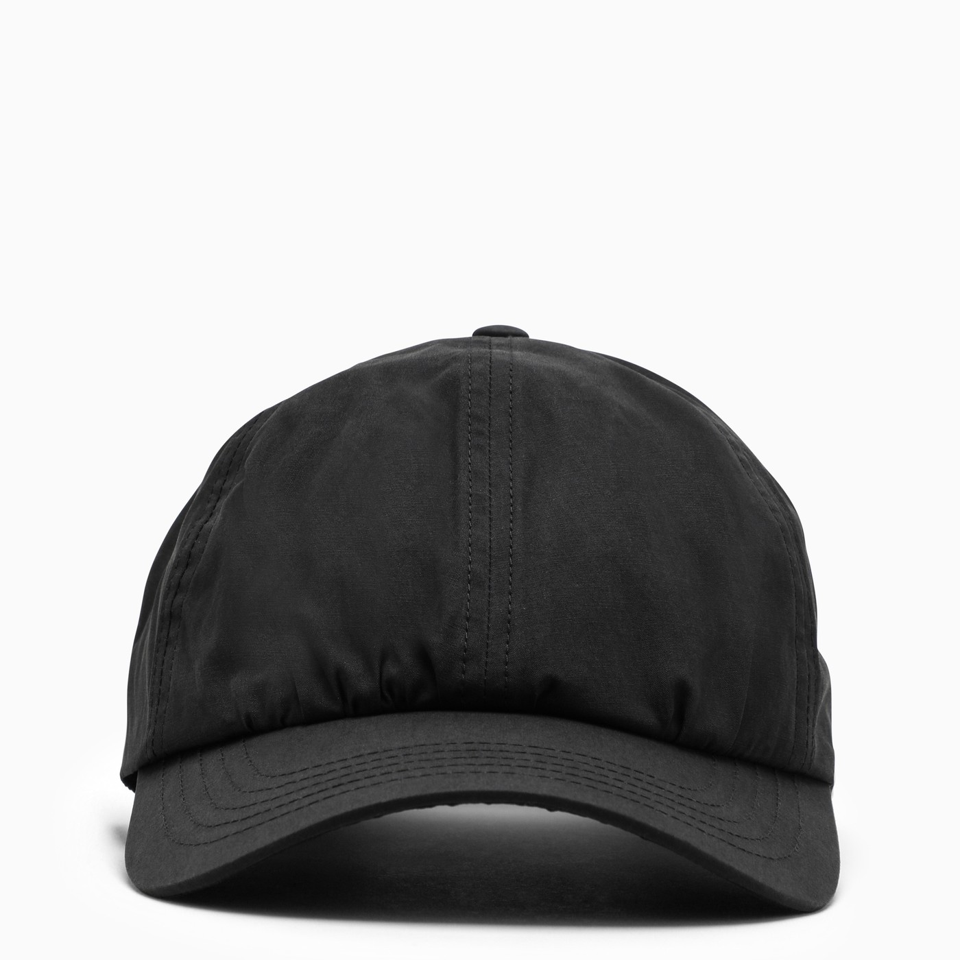 ACOLDWALL* Black cotton baseball cap TheDoubleF