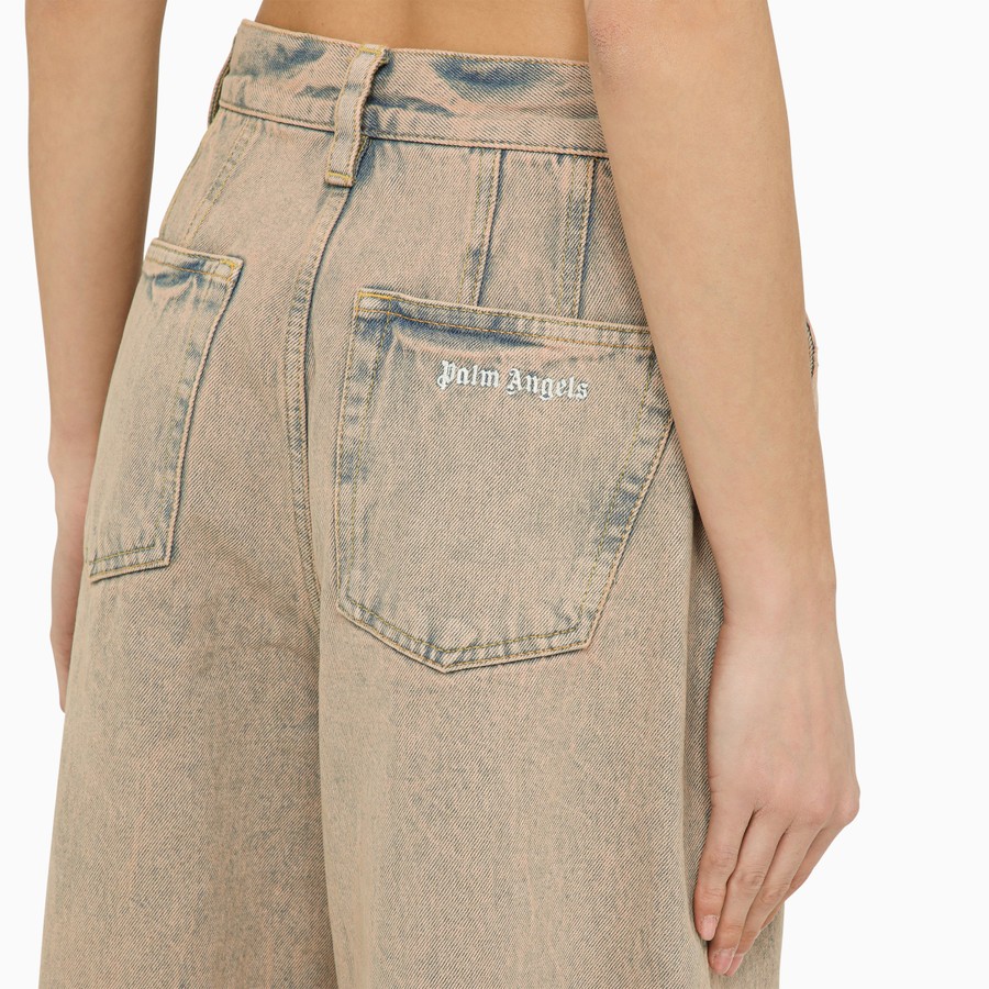 【関税&送料込】Palm Angels Wide Jeans In Pinkish Denim Palm Angels Wide jeans in pinkish denim | TheDoubleF