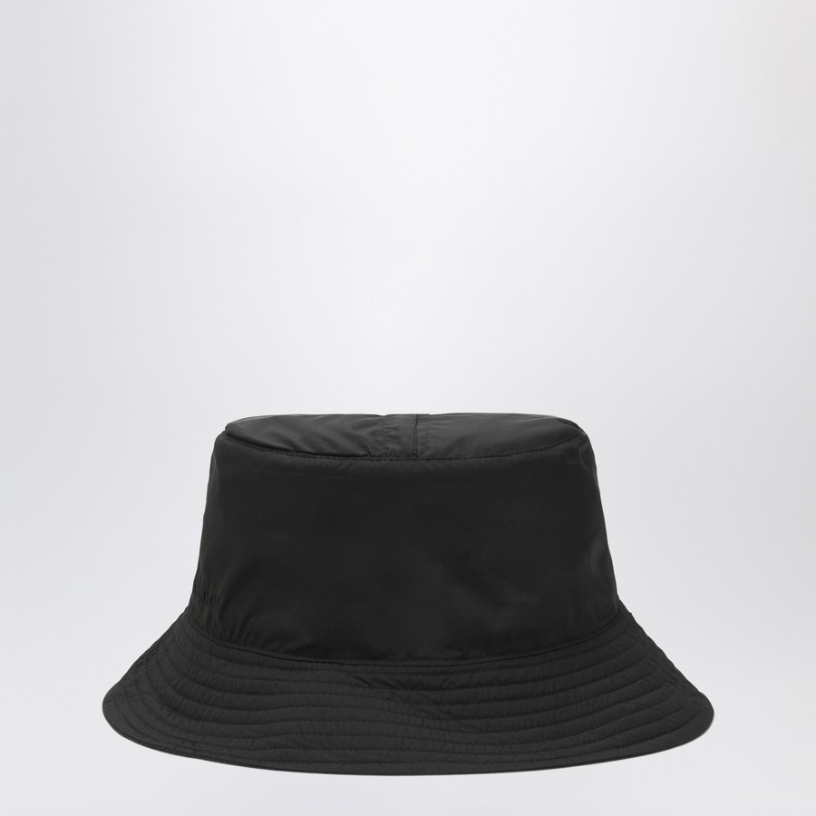 帽子・その他 GUCCI Reversible black nylon GG hat Reversible GG nylon bucket hat in black | GUCCI® US