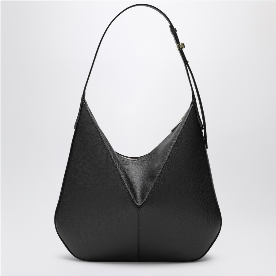 ハンドバッグ VALEXTRA Woman Handbag Black WBES0082028LOC99 NN Black Leather elegant purse with gold strap | Valextra Iside