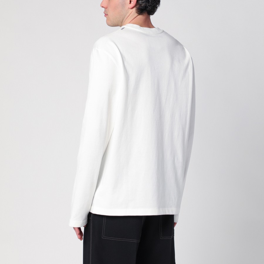 Jil Sander White cotton T-shirt | TheDoubleF