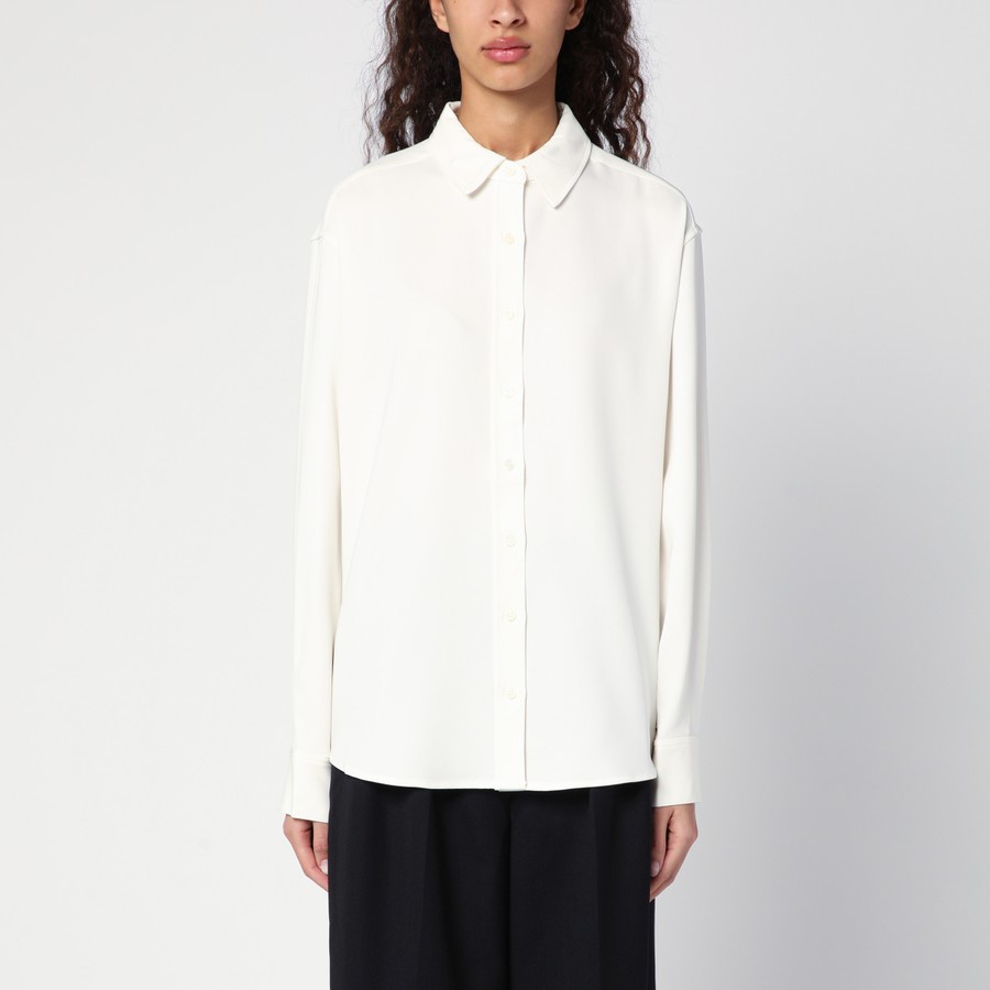 ANINE BING Ivory Braxton shirt | TheDoubleF