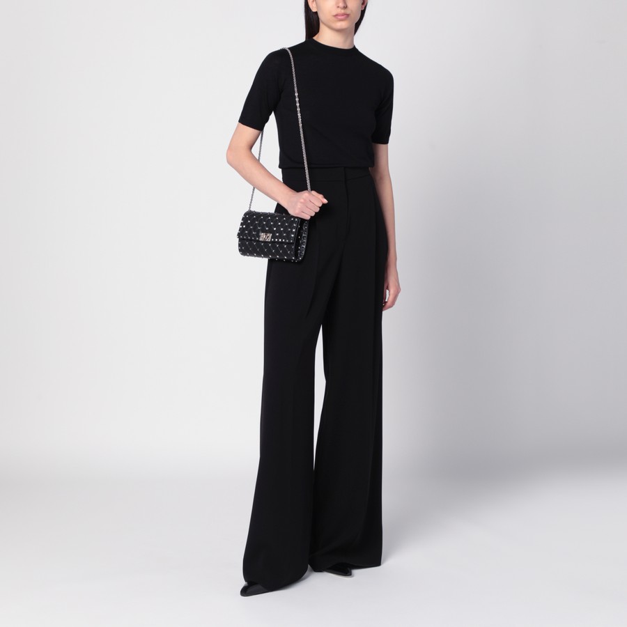 ボトムスその他 Max Mara Wide-leg black trousers in compact cady Max Mara Wide-leg black trousers in compact cady | TheDoubleF
