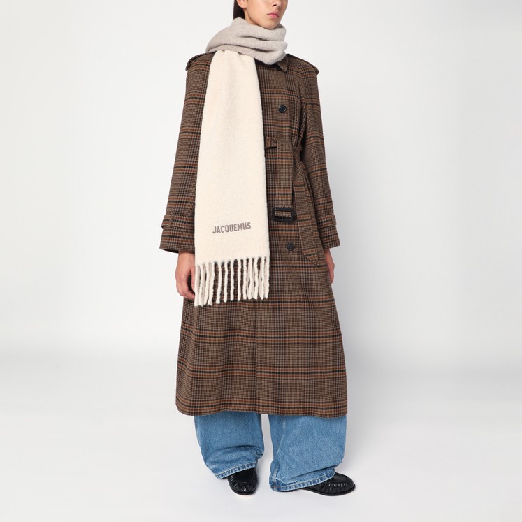 Polo Ralph Lauren Blue/yellow striped wool scarf | TheDoubleF Polo Ralph Lauren Blue/yellow striped wool scarf | TheDoubleF