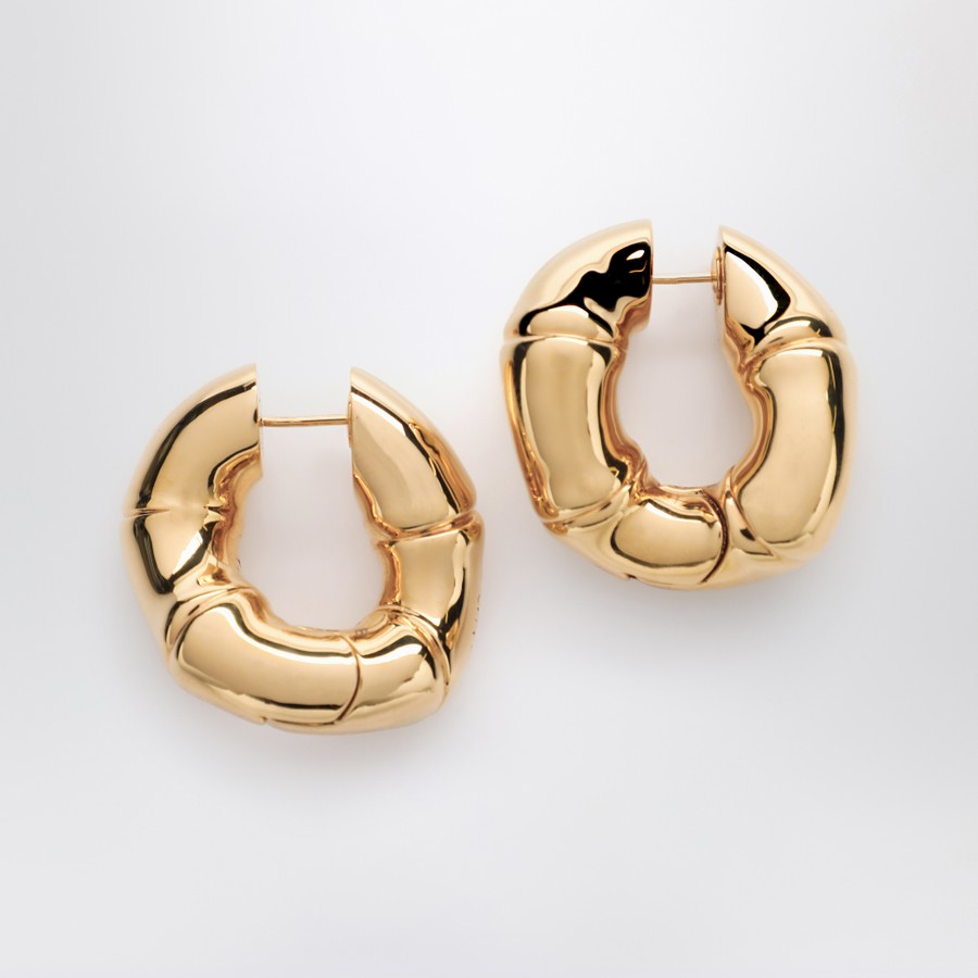ピアス GUCCI BAMBOO GOLD EARRINGS GUCCI Bamboo gold earrings | TheDoubleF