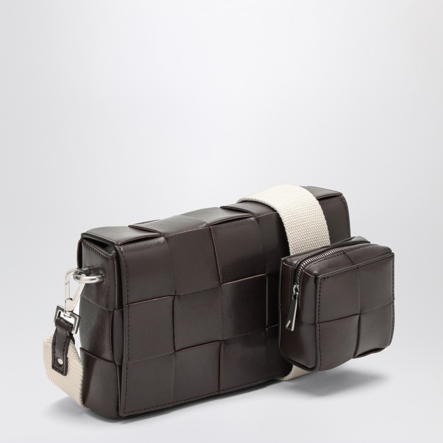 Bottega Veneta Dark brown Cassette shoulder bag | TheDoubleF