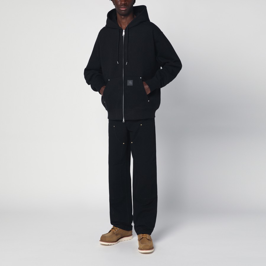 Carhartt WIP Hooded Eldon Sweat Jacket black | TheDoubleF
