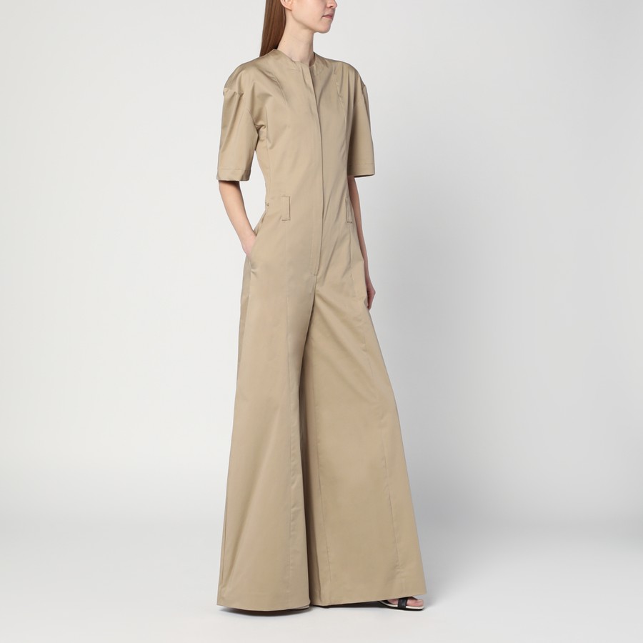 ワンピースその他 TheLatest Sand coloured palazzo jumpsuit in cotton TheLatest Sand coloured palazzo jumpsuit in cotton | TheDoubleF