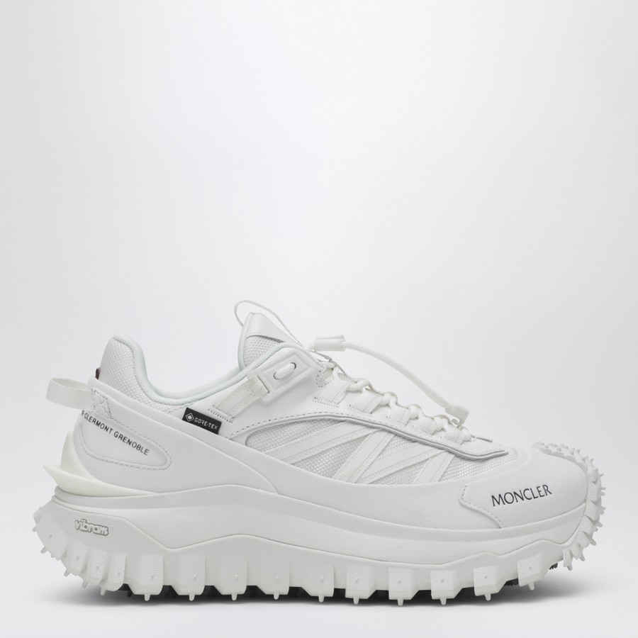 Moncler White Trailgrip GTX sneakers | TheDoubleF