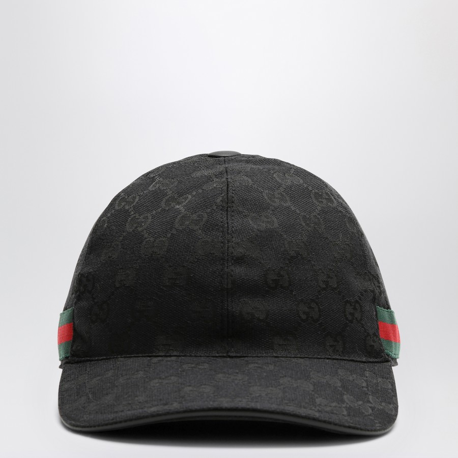 Berretto Cuffia Gucci Uomo GUCCI Cappello Da Baseball Nero Con